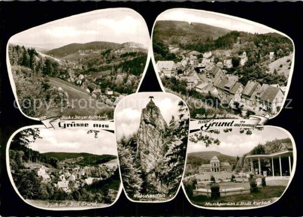 Bad Grund Blick Iberger Kaffeehaus Panorama Hübic