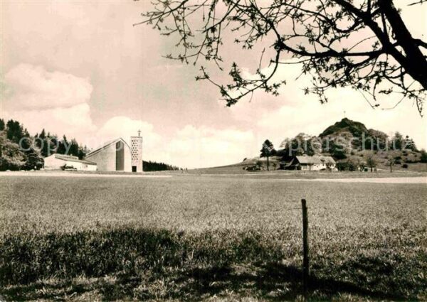 Gersfeld Rhoen St Wendelinus Kapelle am Wachtküppel
