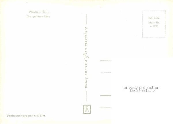 Woerlitz Park Goldene Urne – Bild 2