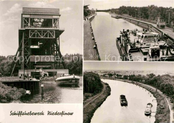 Niederfinow Schiffshebewerk Schleuse