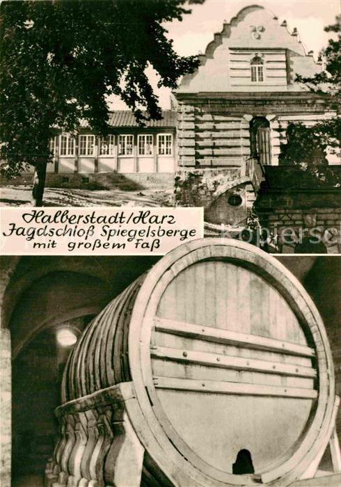 Halberstadt Jagdschloss Spiegelsberge mit grossem F