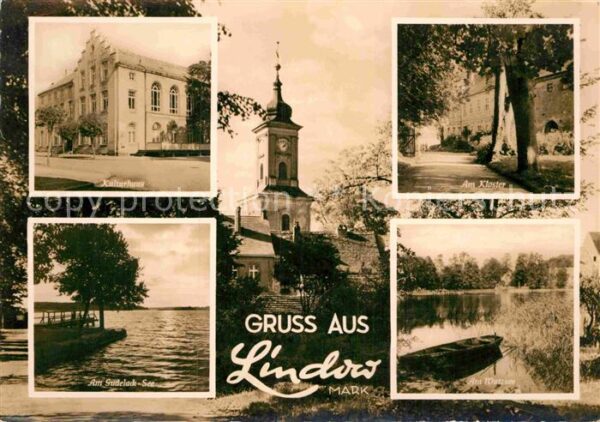 Lindow Mark Kulturhaus Kloster Am Gudelack See Am W