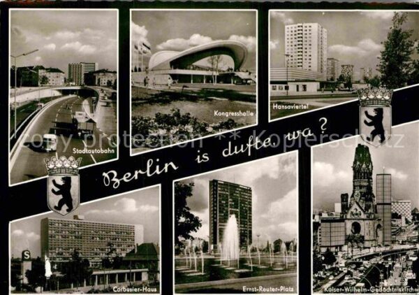 Berlin Stadtautobahn Kongresshalle Hansavierte