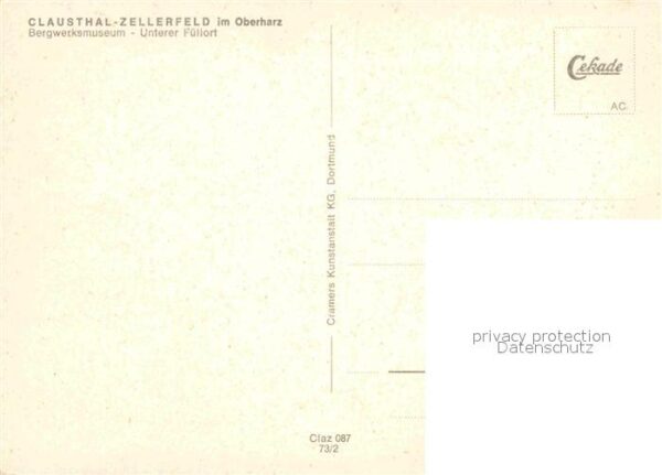 Clausthal-Zellerfeld Bergwerksmuseum Unterer Füllort – Bild 2