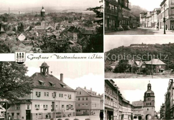 Waltershausen Gotha Rathaus Am Markt Tabarzer Strase Schlos