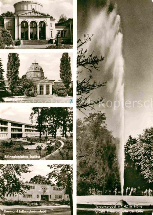 Bad Oeynhausen Badhäuser Balneolog Institut Hallenbad