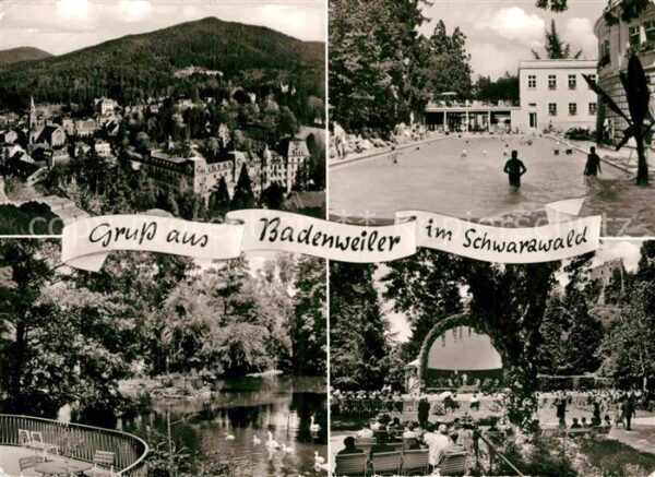 Badenweiler Panorama Schwimmbad Waldsee Konzert