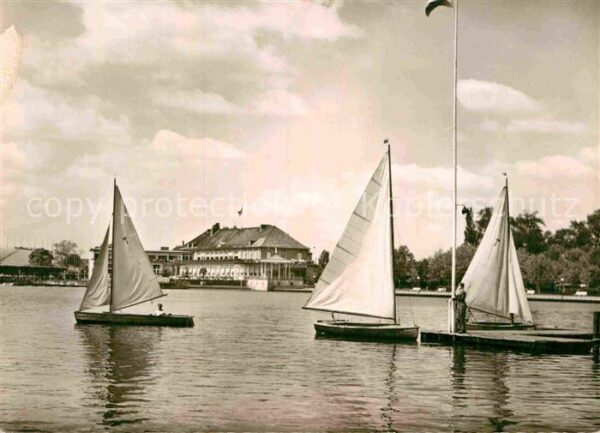 Hannover Maschsee Segelpartie