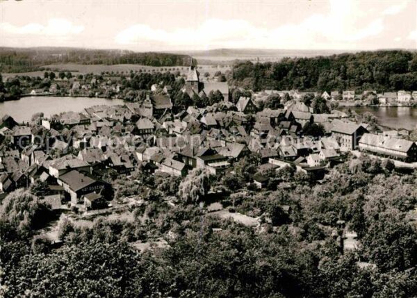 Moelln Lauenburg Blick vom Wasserturm