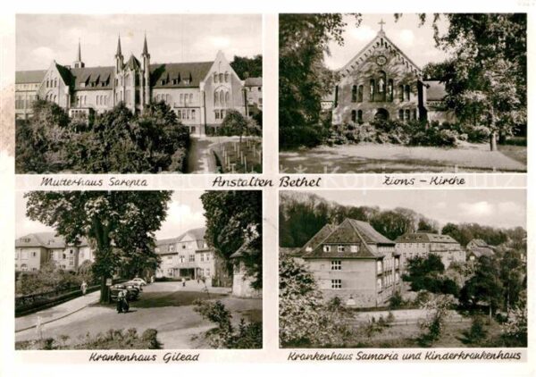 Bielefeld Anstalten Bethel Mutterhaus Sarenta Zio