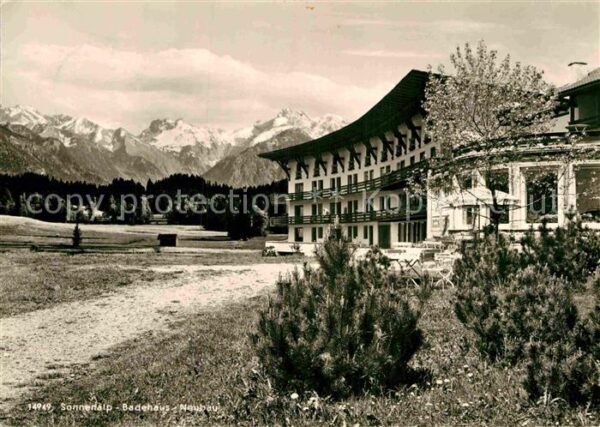 Sonthofen Oberallgaeu Alpen Moorbad Sonnenalp