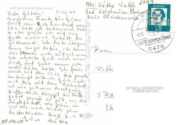 Bad Salzhausen Fliegeraufnahme Haus Christiansruh – Bild 2