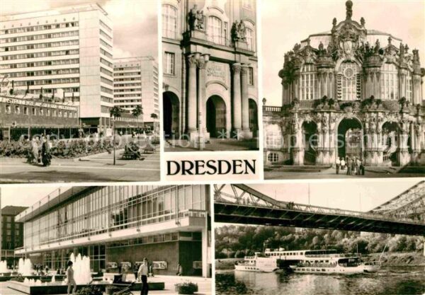 Dresden Prager Str Haus Altmarkt Zwinger Ostpor