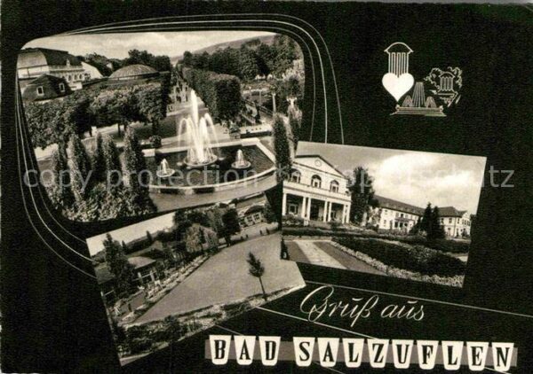 Bad Salzuflen Kurhaus Promenade Wandelhalle Badehäuse