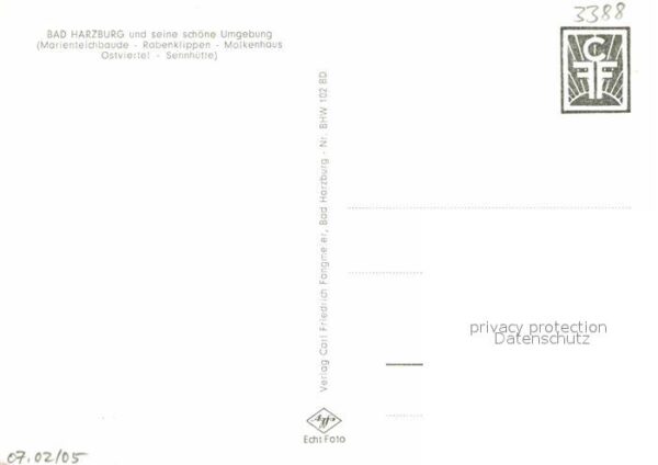 Bad Harzburg Marienteichbaude Rabenklippen Molkenhau – Bild 2