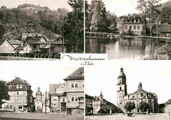 Waltershausen Gotha Schloss Tenneberg Gaststätte Bellevue M
