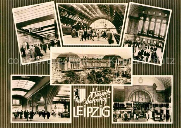 Leipzig Hauptbahnhof Teilansichten
