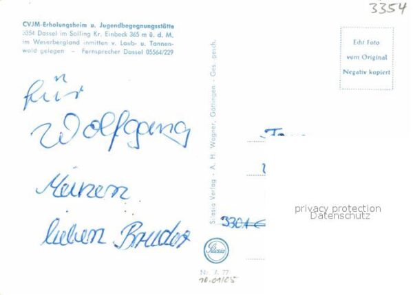Dassel Solling CVJM Erholungsheim – Bild 2