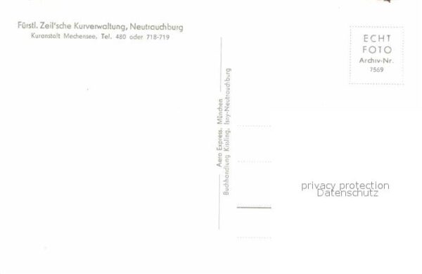 Neutrauchburg Kuranstalt Mechensee – Bild 2