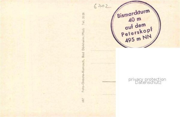Bad Duerkheim Bismarckturm – Bild 2