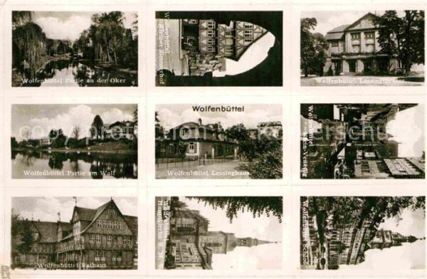 Wolfenbuettel Lessingtheater Rathaus Schloss Lessingh