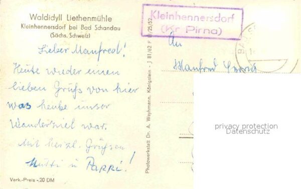 Kleinhennersdorf Waldidyll Liethenmühle – Bild 2