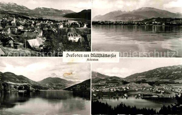 Seeboden Millstaettersee Ortsansichten