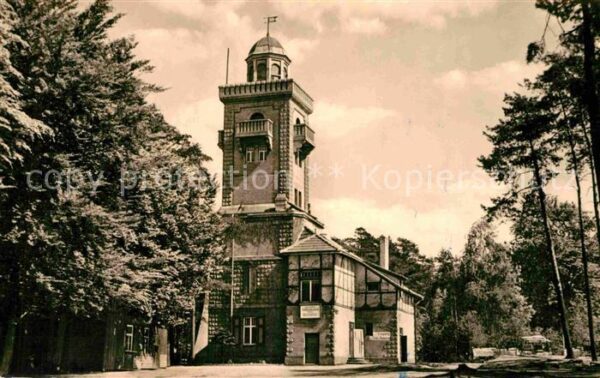 Bad Schmiedeberg Aussichtsturm Gaststätte Schöne Aussich