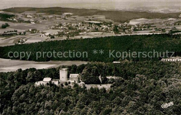 Borgholzhausen Burg Ravensberg Fliegeraufnahme