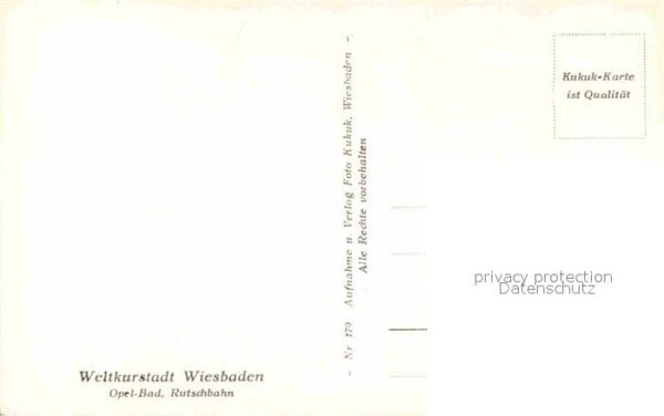 Wiesbaden Opel-Bad Rutschbahn – Bild 2