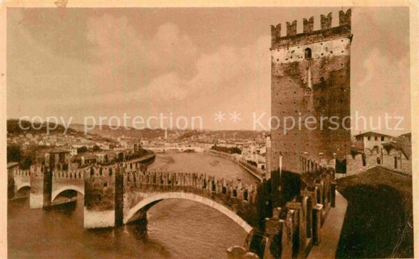 Verona Veneto Ponte Scaligero