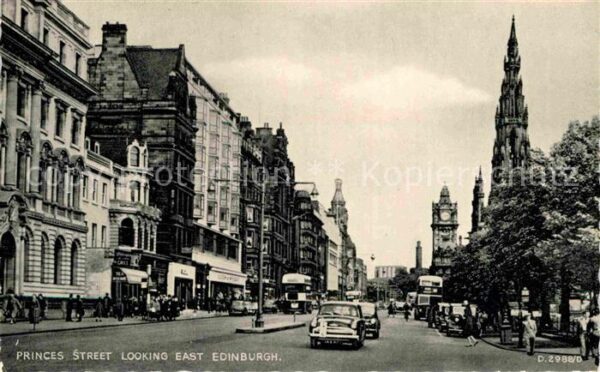 Edinburgh Scotland Princes Street