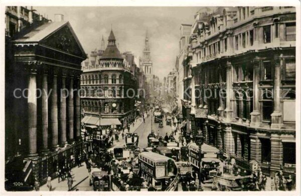 London Piccadilly Cheapside Mansion House