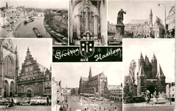 Haarlem Spaarne St. Bavo Orgel Stadhuis Vleesha