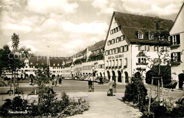 Freudenstadt Marktplatz Hotel Krone