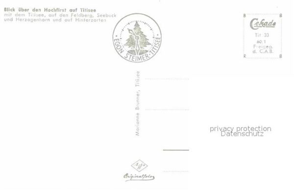 Titisee Hochfirst Feldberg Seebuck Herzogenhorn – Bild 2