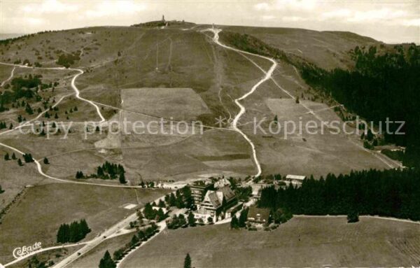 Feldberg Schwarzwald Fliegeraufnahme Hotel Feldberger Hof Se