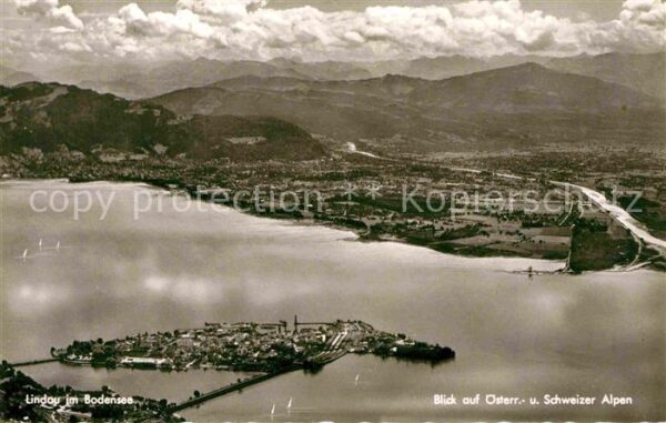 Lindau Bodensee Österreichische- und Schweizer Alpen