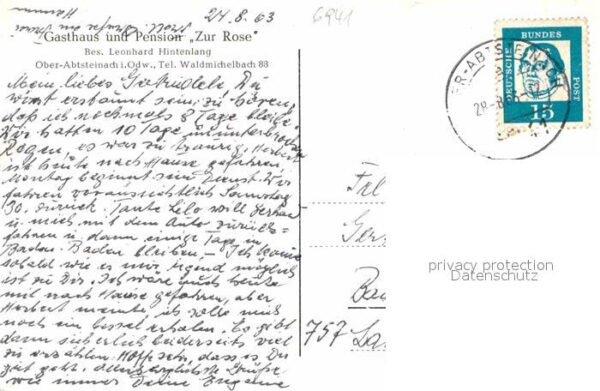 Ober-Abtsteinach Fliegeraufnahme Lichtenklinger Hof – Bild 2