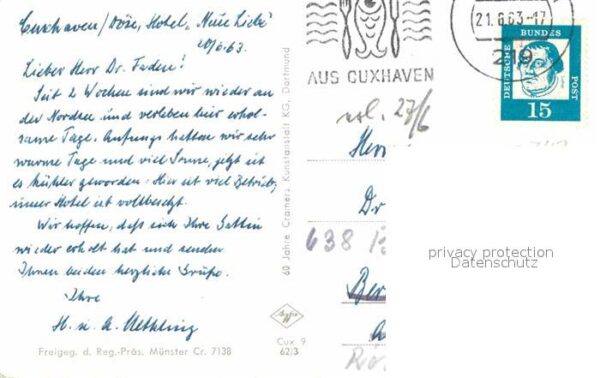 Cuxhaven Nordseebad Fliegeraufnahme – Bild 2