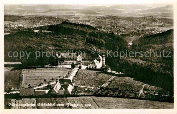 Schwaebisch Gmuend Erholungsheim Schönblick Fliegeraufnahm