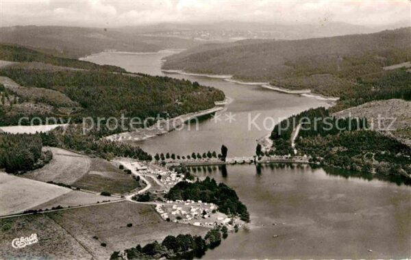 Sorpesee Sauerland Fliegeraufnahme