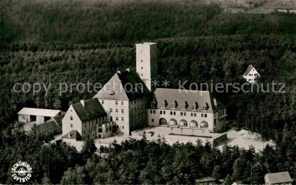 Ebermannstadt Burg Feuerstein Fliegeraufnahme