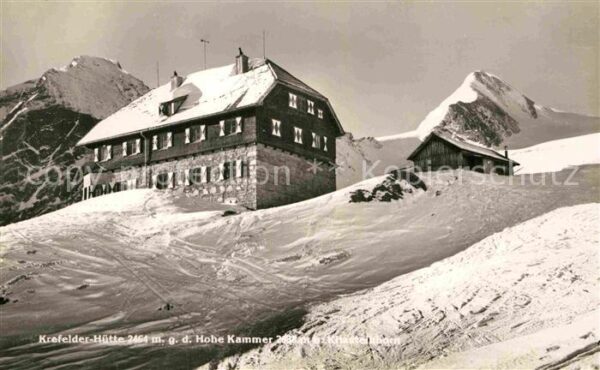 Krefelder Huette Hohe Kammer Kitzsteinhorn