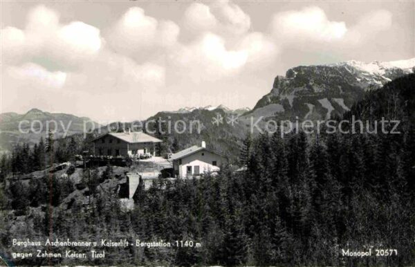Kufstein Tirol Berghaus Aschenbrenner Kaiserlift Bergs