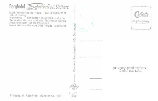 Wieda Berghotel Stöberhai Fliegeraufnahme – Bild 2