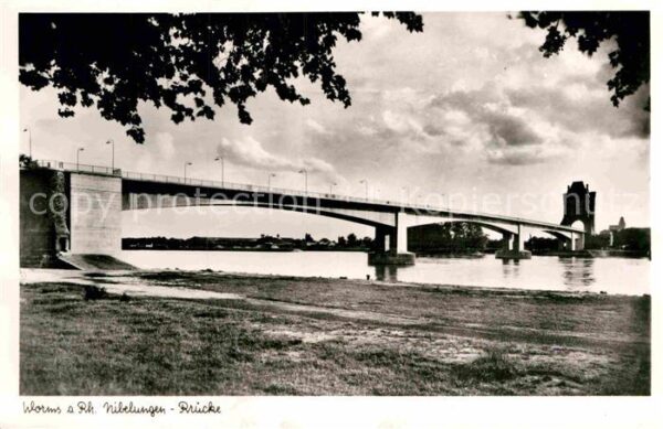 Worms Rhein Nibelungen-Brücke