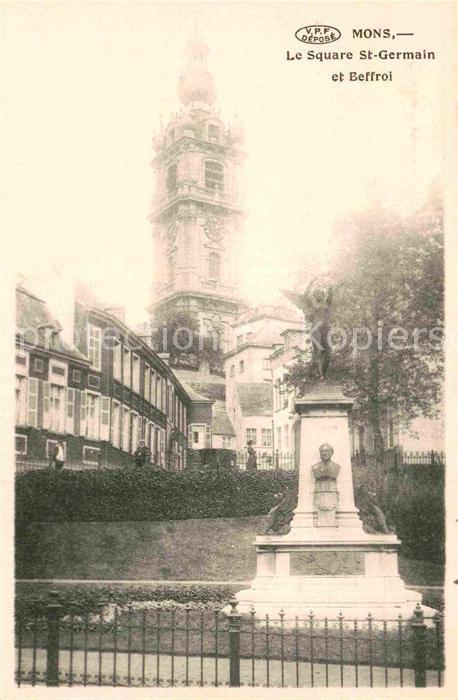 Mons Hainaut Square St.-Germain Beffroi