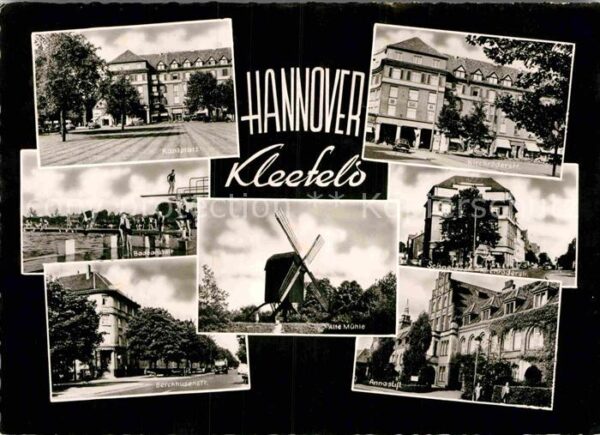 Kleefeld Hannover Kantplatz Badeanstalt Kirchröderstrasse
