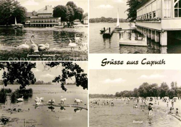 Caputh Gaststätte Fährhaus Seebad
